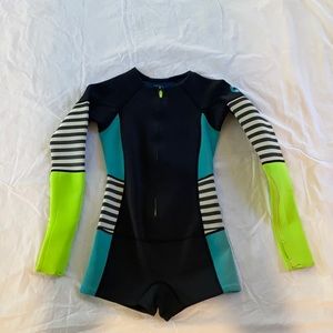 Roxy Syncro 2/2 Long Sleeve front zip
